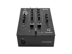 OMNITRONIC PM-222P Mezclador de DJ de 2 canales con reproductor