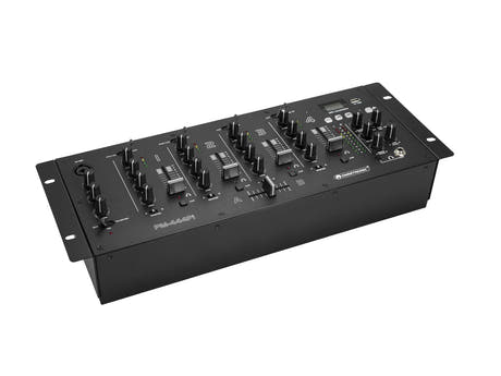 OMNITRONIC PM-444Pi 4-channel DJ Mixer with Player & USB Interface