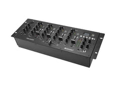 Mezclador DJ de 4 canales OMNITRONIC PM-444Pi con reproductor e interfaz USB