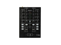 OMNITRONIC PM-202FX mezclador de DJ de 2 canales con filtro, FX y Bluetooth