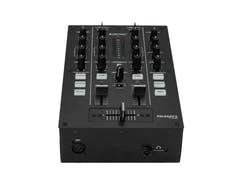 OMNITRONIC PM-202FX mezclador de DJ de 2 canales con filtro, FX y Bluetooth