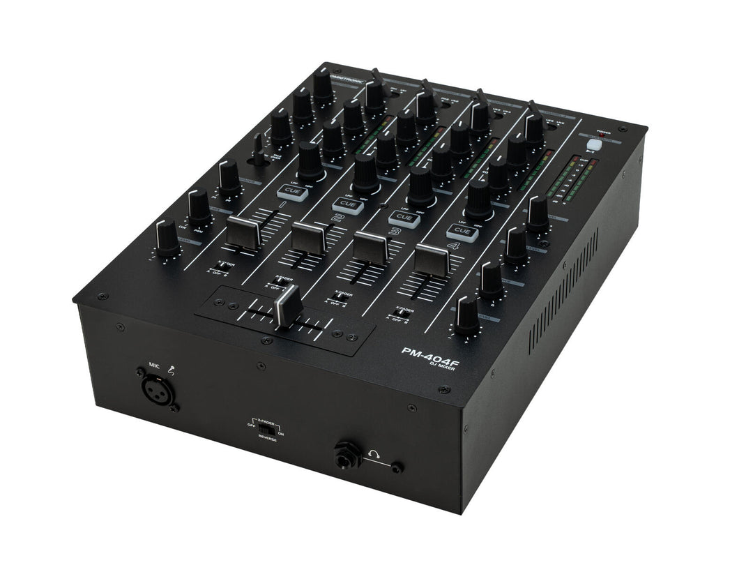 OMNITRONIC PM-404F mezclador de DJ de 4 canales con filtro y Bluetooth