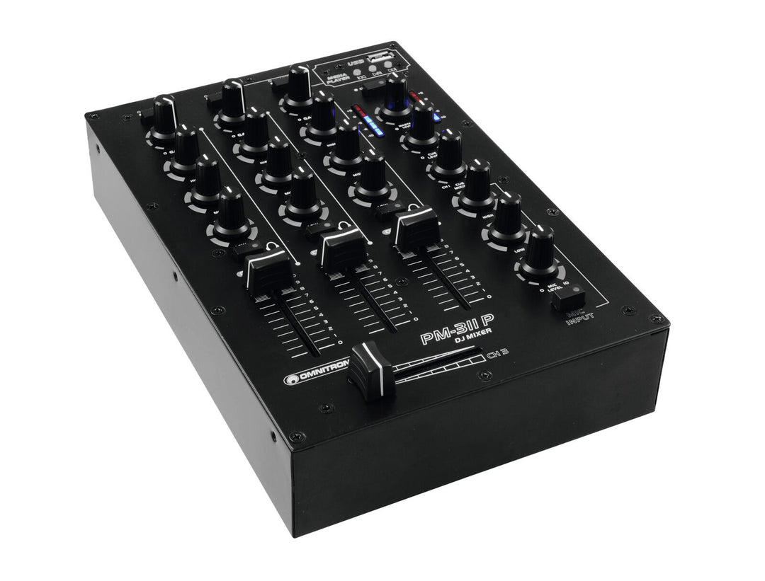 Mezclador DJ OMNITRONIC PM-311P con reproductor