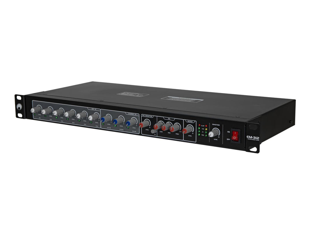 OMNITRONIC Mezclador de entretenimiento EM-312
