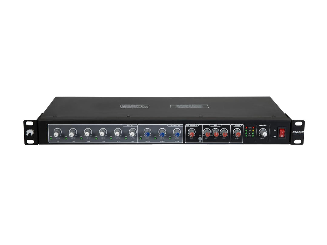 OMNITRONIC Mezclador de entretenimiento EM-312