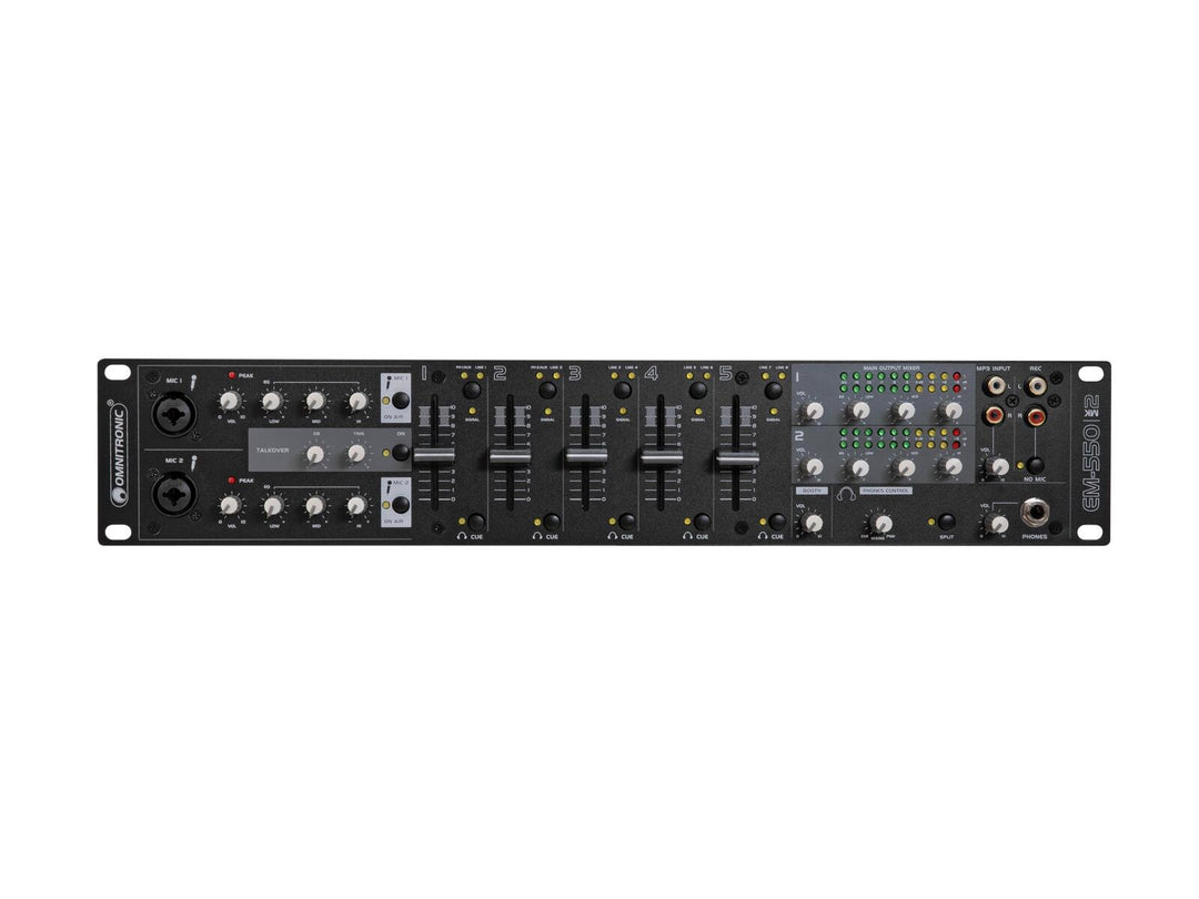 OMNITRONIC EM-550B MK2 Mezclador de entretenimiento