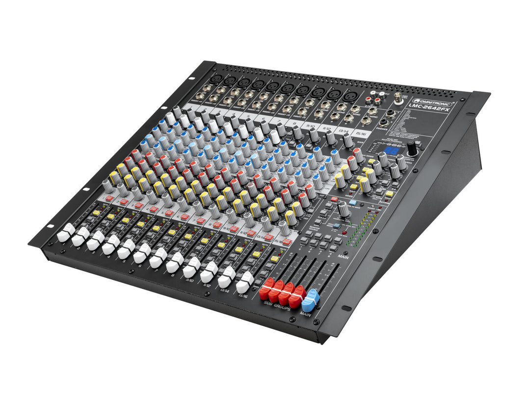 OMNITRONIC LMC-2642FX Consola de mezclas USB