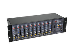 OMNITRONIC RM-1422FX Mezclador de rack USB