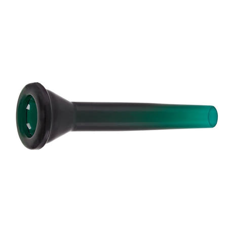 pTrumpet boquilla 3C para trompeta, verde, plástico ABS