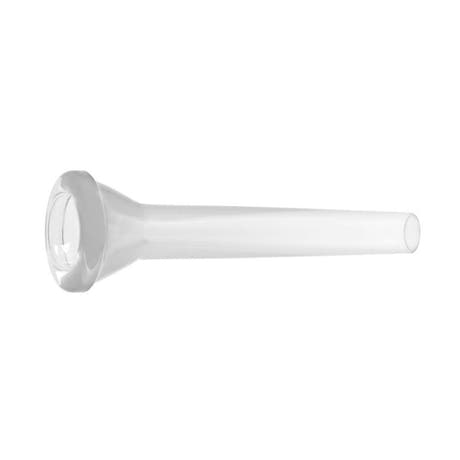 Boquilla pTrumpet 3C para trompeta, blanca, plástico ABS