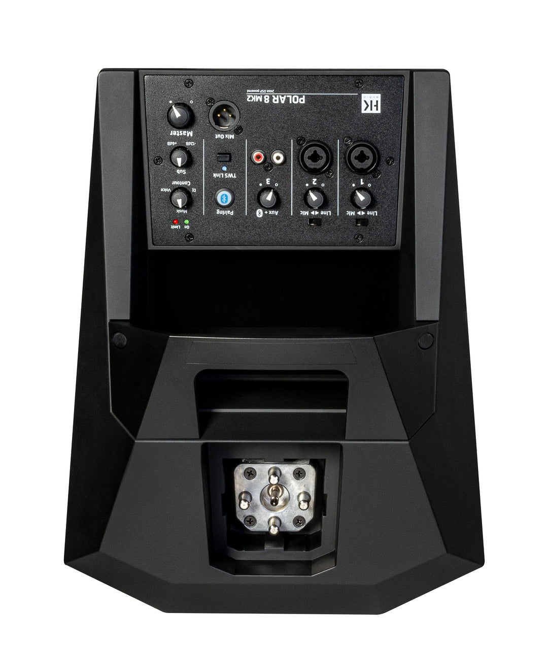 Sistema PA de columna activo HK Audio POLAR 8 MK2 1200W con Bluetooth (negro)