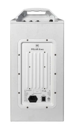 HK Audio POLAR 8 MK2 White Sistema PA de columna activo de 1200W con Bluetooth