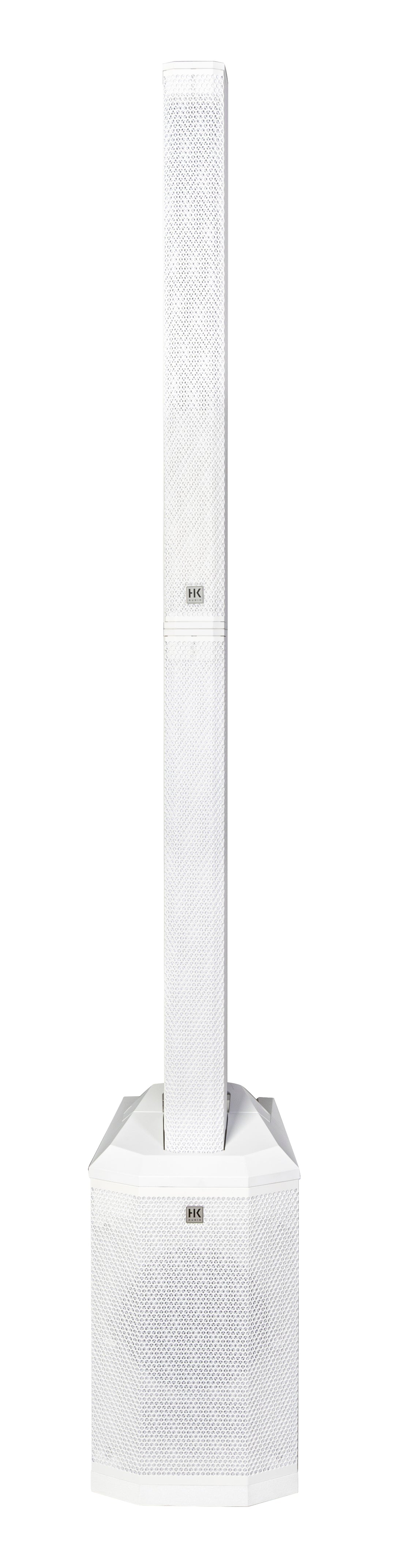 HK Audio POLAR 8 MK2 White Sistema PA de columna activo de 1200W con Bluetooth