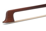 Arco de violín Otto Dürrschmidt, pernambuco, varilla redonda, plata