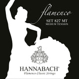 Hannabach Strings for classic guitar Serie 827 Medium Tension Flamenco - Set medium (827MT)