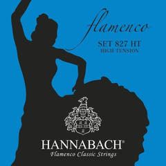 Hannabach 827 cuerda aguda H/B2 para guitarra flamenca, high tension