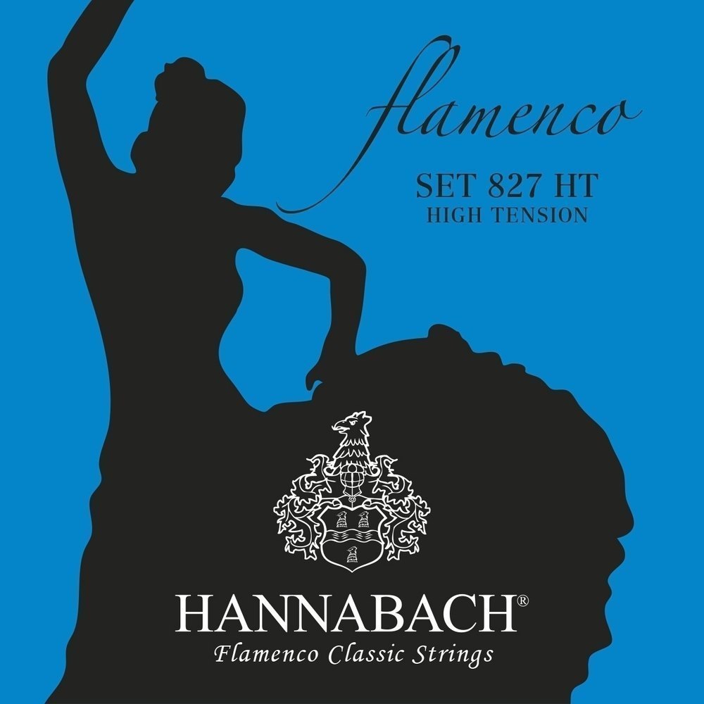 Hannabach 827 cuerda aguda H/B2 para guitarra flamenca, high tension