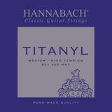Hannabach 950 E6 basstreng til klassisk guitar, medium/high tension