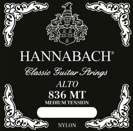 Hannabach 8366MT H/B6 cuerda de bajo para guitarra alta