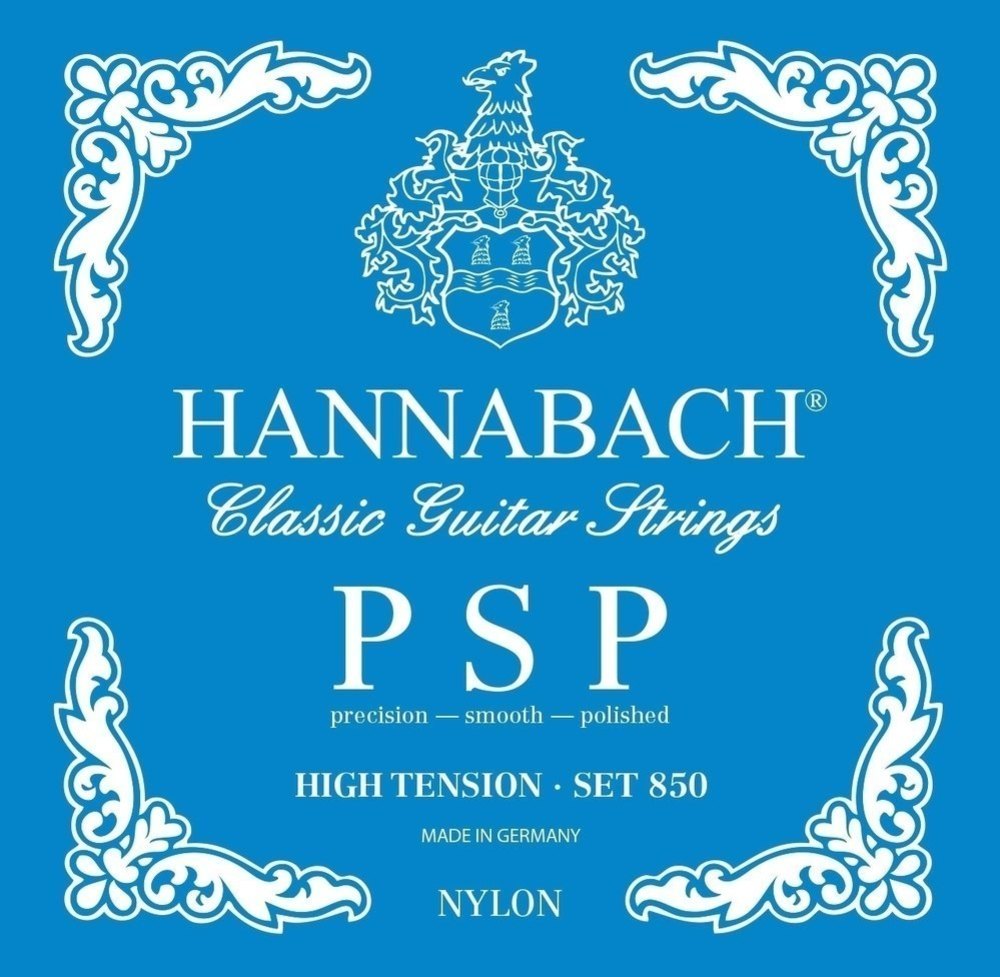 Hannabach 850 H/B2 cuerda aguda para guitarras clásicas, high tension
