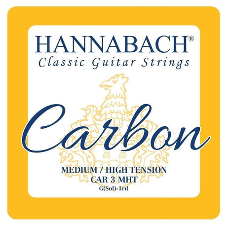 Cuerda aguda Hannabach CAR Carbon G3 para guitarra clásica, MHT