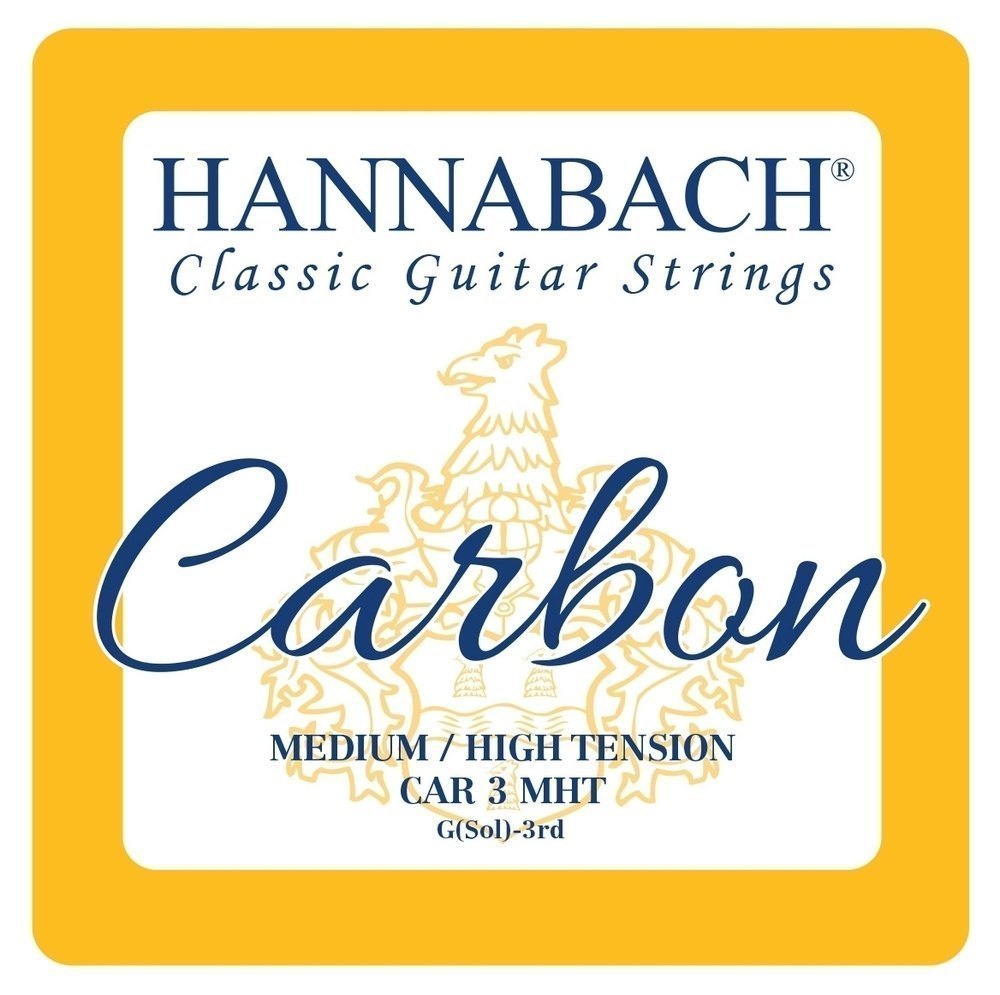Cuerda aguda Hannabach CAR Carbon G3 para guitarra clásica, MHT
