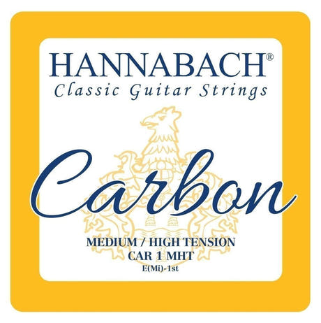 Hannabach CAR Carbon cuerda aguda E1 para guitarras clásicas, MHT