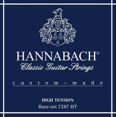 Hannabach cuerdas para guitarra clásica Series 728 High Tension Custom Made - 3er Bass high (7287HT)