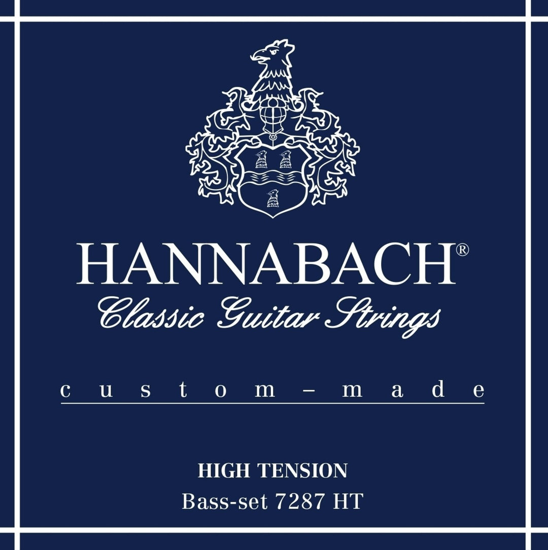 Hannabach cuerdas para guitarra clásica Series 728 High Tension Custom Made - 3er Bass high (7287HT)