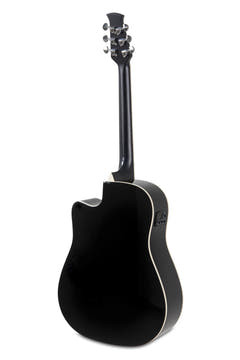 Guitarras electroacústicas Applause Wood Classics AED96-5HG Black Gloss Electro - Black high gloss (AED96-5HG)