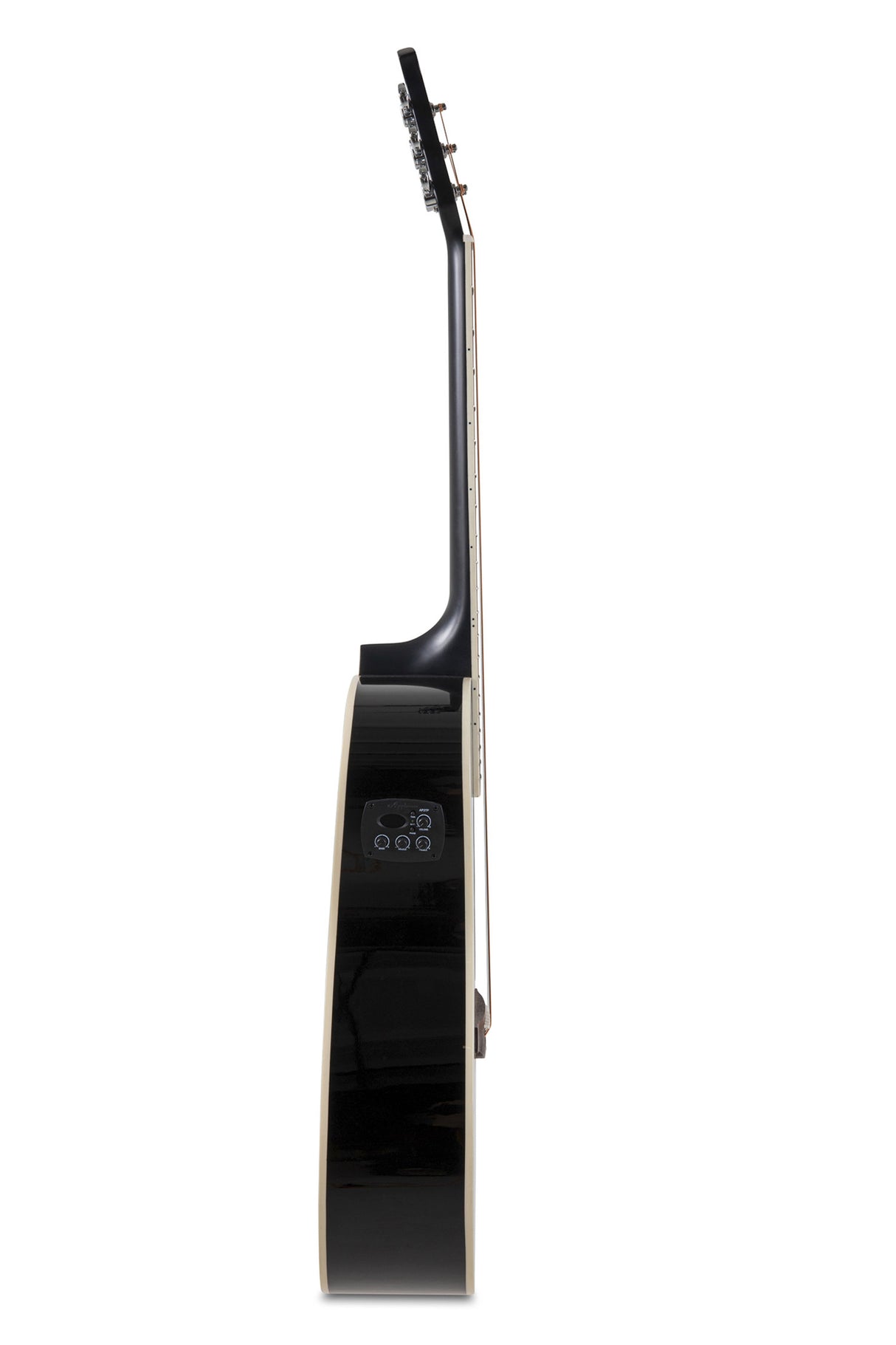 Applause E-Acoustic Guitar Wood Classics AED96-5HG Black Gloss Electro - Black high gloss (AED96-5HG)