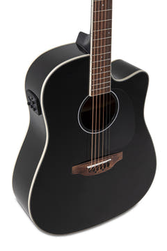 Guitarras electroacústicas Applause Wood Classics AED96-5HG Black Gloss Electro - Black high gloss (AED96-5HG)