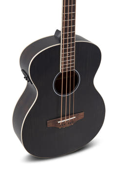 Applause Wood Classics AEB96-5E Jumbo Bass bajo electroacústico, negro mate