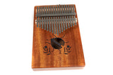 GEWA kalimba con 17 teclas de caoba, Beetle