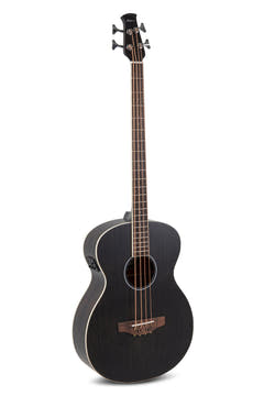 Applause Wood Classics AEB96-5E Jumbo Bass bajo electroacústico, negro mate