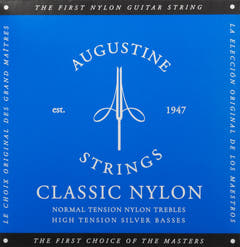 Augustine Strings para guitarra clásica Classic Label - set Classic Blue (normal/alto)