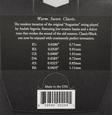 Augustine Classic Black juego de cuerdas para guitarras clásicas, normal/baja