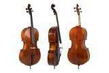 GEWA Allegro Antique violonchelo 4/4, ajustado, estuche, protegido para el transporte