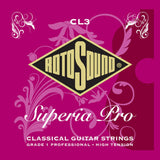 Rotosound Superia Pro CL3 juego de cuerdas para guitarra clásica, High tension