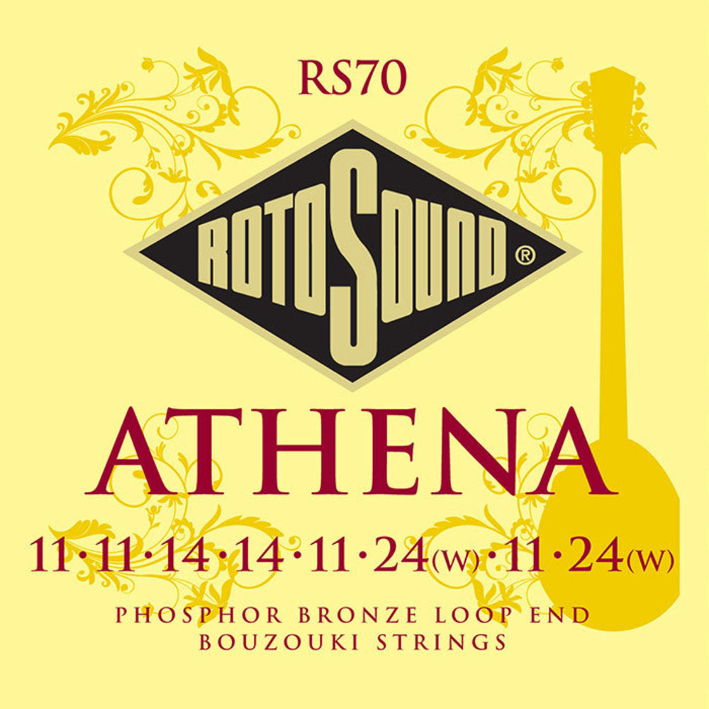 Rotosound RS70 Athena juego de strings para bouzouki griego