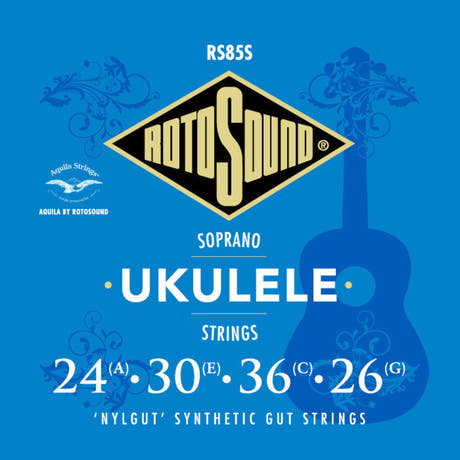 Rotosound RS85S juego de cuerdas Nylgut para ukelele soprano
