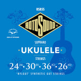 Rotosound RS85S juego de cuerdas Nylgut para ukelele soprano