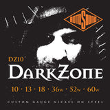 Cuerdas para guitarra eléctrica Rotosound Darkzone DZ10 10-60