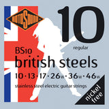 Rotosound British Steels BS10 cuerdas para guitarra eléctrica 10-46