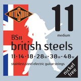 Rotosound British Steels BS11 strings para guitarra eléctrica 11-48