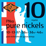 Cuerdas de guitarra eléctrica Rotosound Pure Nickels PN10 10-46