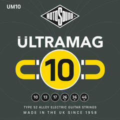 Rotosound Strings para Guitarras eléctricas Ultramag - Set Regular 10-46 (UM10)