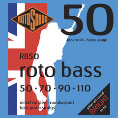 Cuerdas de E-Bass Rotosound Roto Bass - Set 4-string Nickel Heavy 50-110 (RB50)