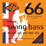 Rotosound E-Bass Strings Swing Bass 66 - Set 6-string Stainless Steel Hybrid 30-125 (SM666)