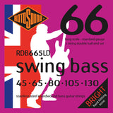 Rotosound E-Bass Strings Swing Bass 66 Double Ball End - Set 5-str. Standard 45-105 Double Ball (RDB665LD)